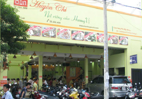 Contact us - Bún Huyền Chi