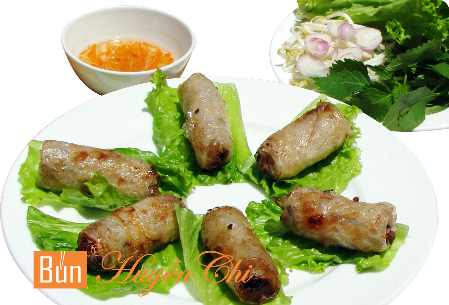 Chả giò cuốn rau sống